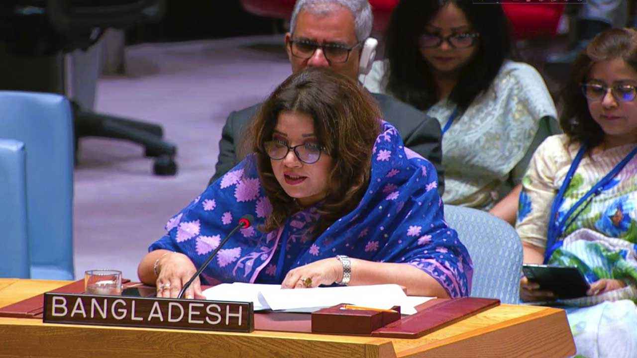 মানবিক সহায়তা জোরদার ও নারী নেতৃত্ব বৃদ্ধির আহ্বান বাংলাদেশের