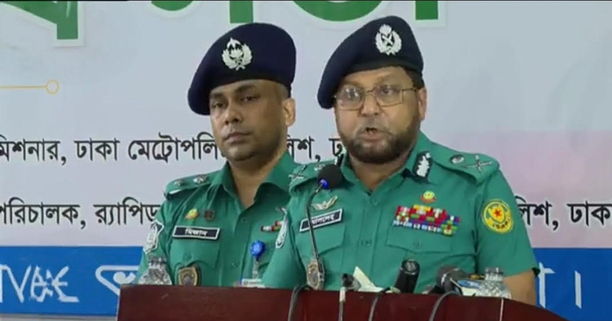 মোহাম্মদপুরে কিশোর গ্যাংয়ের বিরুদ্ধে জিরো টলারেন্স: ডিএমপি কমিশনার