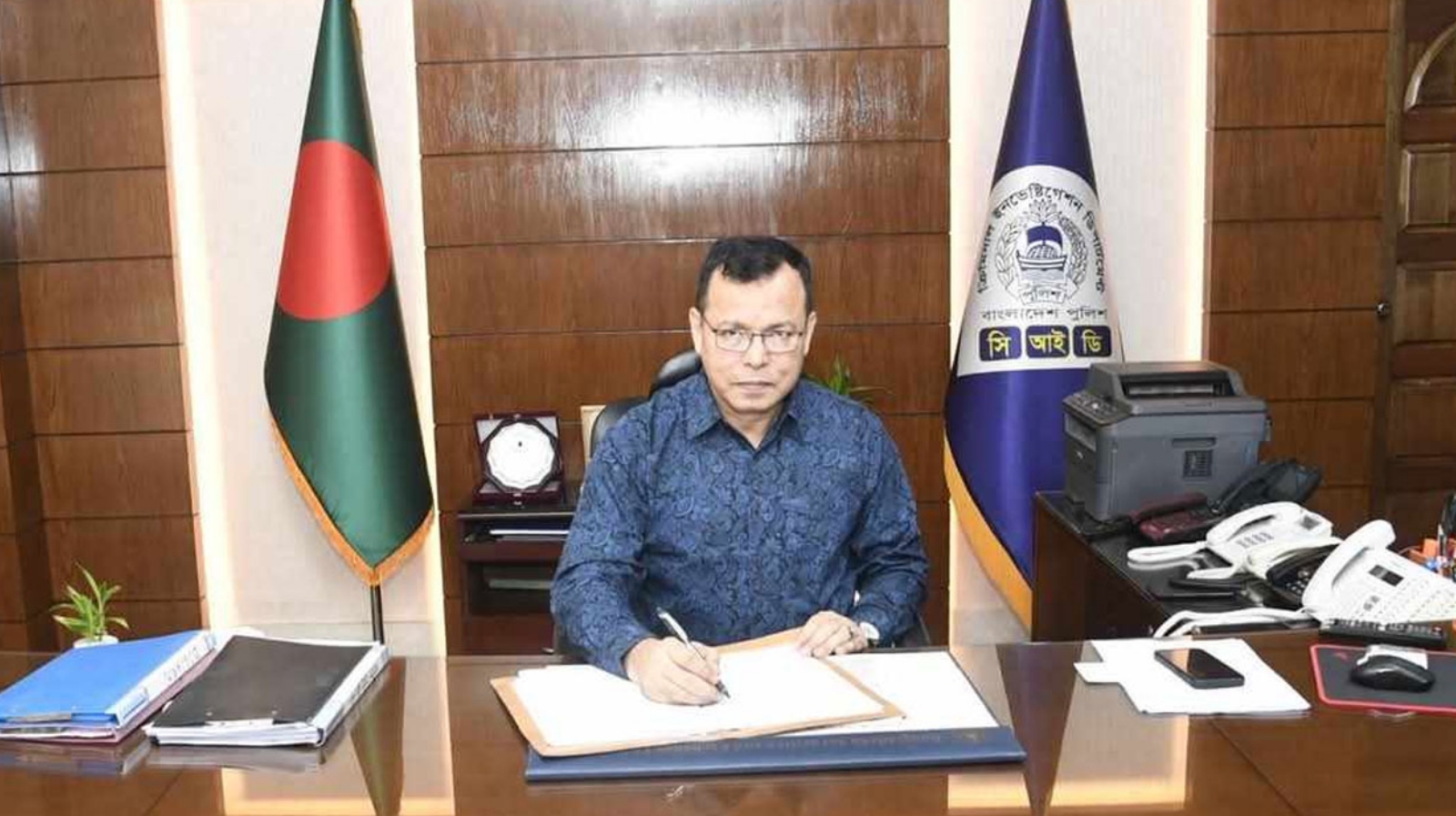 সিআইডির প্রধান হিসেবে দায়িত্ব নিলেন গাজী জসীম
