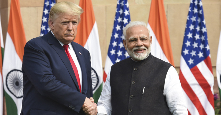 ট্রাম্প ও মোদীর মধ্যে ফোনালাপ