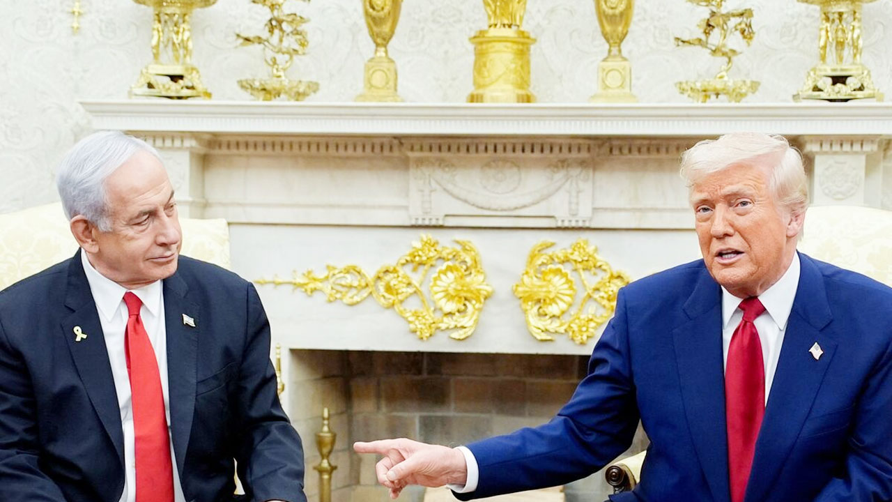 পশ্চিম তীর ইস্যুতে নেতানিয়াহুর সঙ্গে ‘শতভাগ’ একমত নন ট্রাম্প