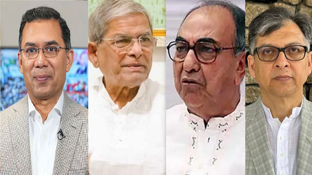 বিএনপির শীর্ষ নেতারা কে কোথায় ভোট দেবেন