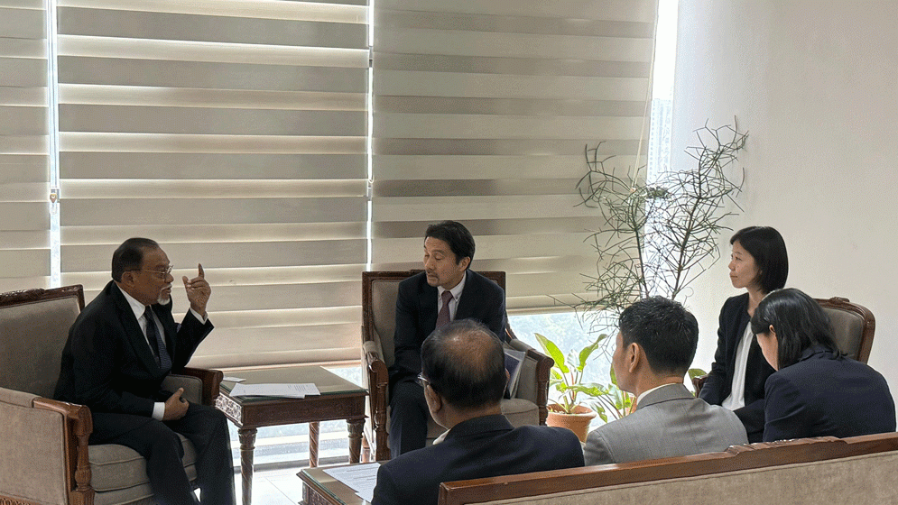 প্রধানমন্ত্রীর জনপ্রশাসন উপদেষ্টার সঙ্গে জাইকা প্রতিনিধি দলের সাক্ষাৎ