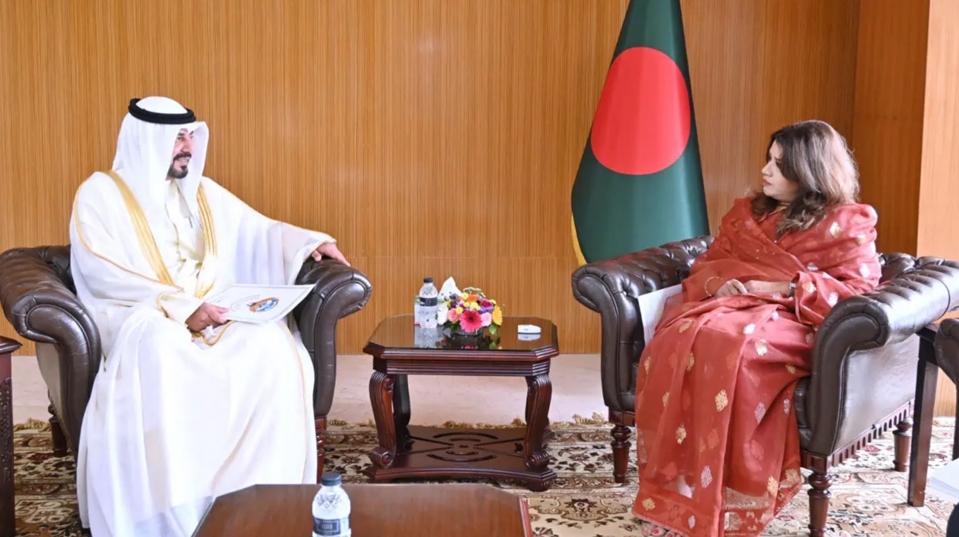 পররাষ্ট্র প্রতিমন্ত্রীর সঙ্গে কুয়েতের রাষ্ট্রদূতের সৌজন্য সাক্ষাৎ